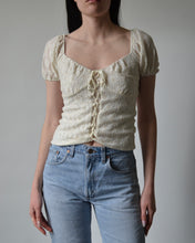Load image into Gallery viewer, Lace Short Sleeve Top
