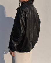 Load image into Gallery viewer, Classic Black Vintage Danier Leather Jacket
