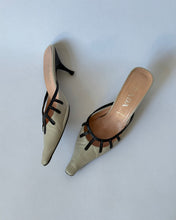 Load image into Gallery viewer, Prada Leather Cutout Mules
