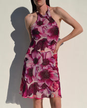 Load image into Gallery viewer, 2002 Gianni Versace Floral Silk Dress
