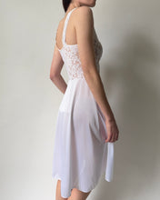 Load image into Gallery viewer, Vintage White Lace Slip Dress
