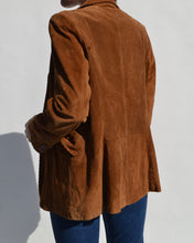 Load image into Gallery viewer, Vintage Suede Leather Blazer
