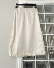 Load image into Gallery viewer, Vintage Cream Slip Skirt
