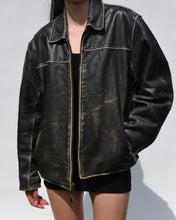 Load image into Gallery viewer, Distressed Leather Jacket
