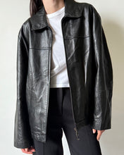Load image into Gallery viewer, Classic Black Leather Jacket
