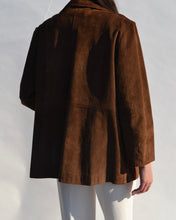 Load image into Gallery viewer, Chocolate Brown Suede Blazer
