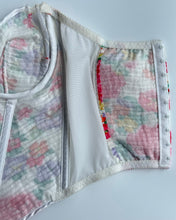 Load image into Gallery viewer, Christian Dior Pleated Floral Vintage Bustier
