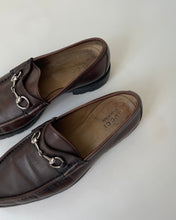 Load image into Gallery viewer, Vintage Brown Gucci Loafers
