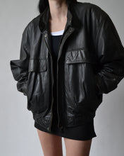 Load image into Gallery viewer, Danier Sport Leather Bomber Jacket
