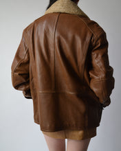 Load image into Gallery viewer, Leather Aviator Style Jacket
