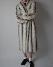 Load image into Gallery viewer, Vintage Faux Fur Long Coat
