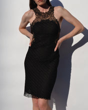 Load image into Gallery viewer, Gianni Versace S/S 2002 Black Lace Dress
