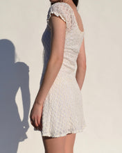 Load image into Gallery viewer, Vintage White Mini Dress
