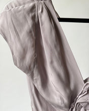 Load image into Gallery viewer, S/S 2003 Yves Saint Laurent by Tom Ford  Silk Floral Appliqué Blouse
