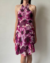 Load image into Gallery viewer, 2002 Gianni Versace Floral Silk Dress
