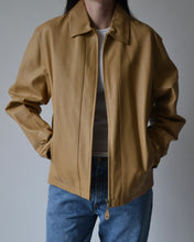 Load image into Gallery viewer, Tan Leather Jacket
