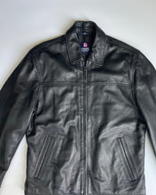 Load image into Gallery viewer, Black Ralph Lauren Chaps Leather Jacket
