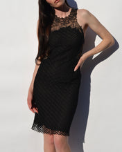 Load image into Gallery viewer, Gianni Versace S/S 2002 Black Lace Dress
