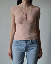 Load image into Gallery viewer, Y2K Pink Knit Top
