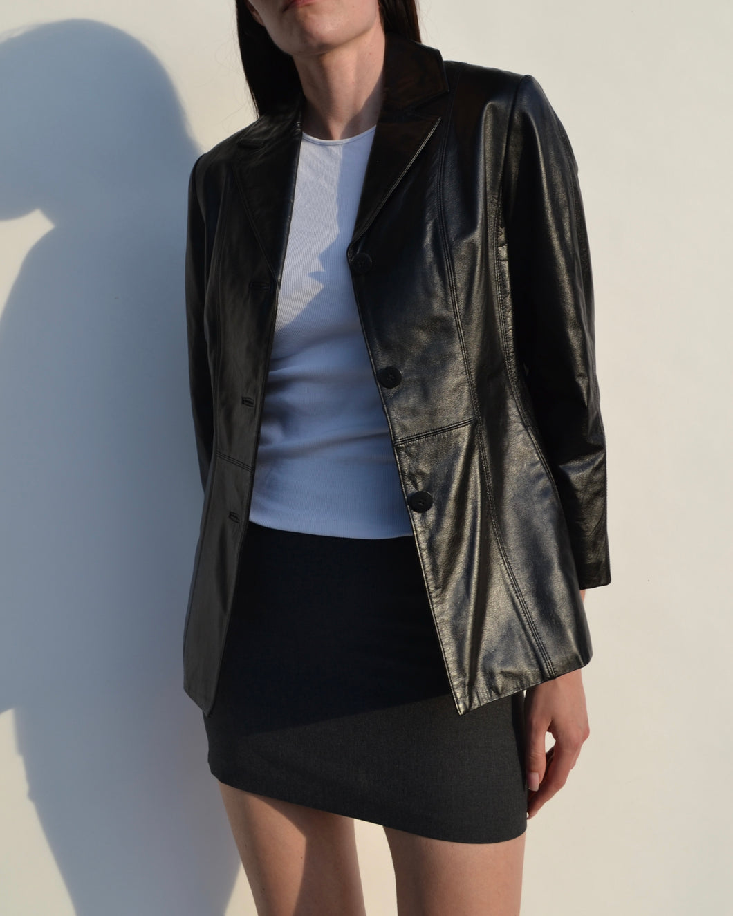Vintage Danier 90’s Leather Blazer