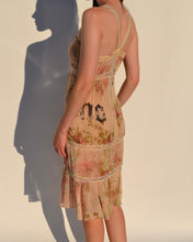 Load image into Gallery viewer, Galliano Floral Print Midi Dress
