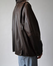 Load image into Gallery viewer, Classic Brown Leather Jacket
