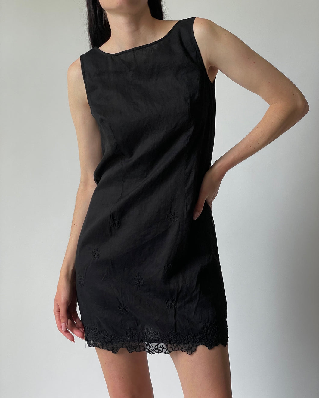 Vintage Black Mini Dress