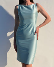 Load image into Gallery viewer, 1998 Blue Silk Gucci Dress

