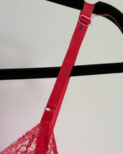 Load image into Gallery viewer, Vintage Red Slip Dress

