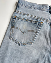 Load image into Gallery viewer, Vintage Levi’s 501 Light Wash Jeans
