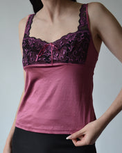 Load image into Gallery viewer, Vintage Satin Lace Cami
