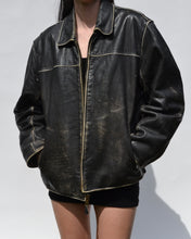 Load image into Gallery viewer, Distressed Leather Jacket
