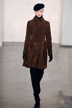 Load image into Gallery viewer, Ralph Lauren F/W 2007 Runway Suede Coat
