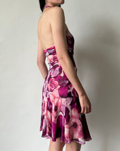 Load image into Gallery viewer, 2002 Gianni Versace Floral Silk Dress
