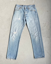 Load image into Gallery viewer, Vintage Levi’s 501 Light Wash Jeans
