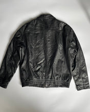 Load image into Gallery viewer, Black Danier Leather Bomber
