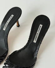 Load image into Gallery viewer, Manolo Blahnik Heeled Mules
