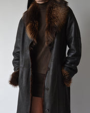 Load image into Gallery viewer, Vintage Danier Long Leather Coat
