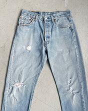 Load image into Gallery viewer, Vintage Levi’s 501 Light Wash Jeans
