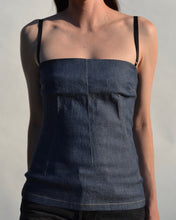 Load image into Gallery viewer, Vintage Dolce &amp; Gabbana Blue Denim Corset Top
