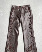 Load image into Gallery viewer, Vintage Western Brown Leather &amp; Suede Pants
