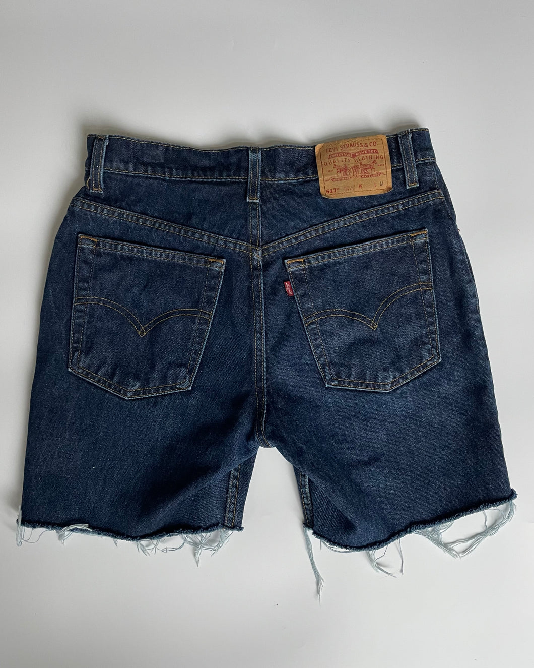 Vintage Indigo Levi’s 517 Shorts