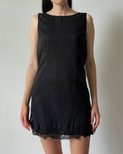 Load image into Gallery viewer, Vintage Black Mini Dress
