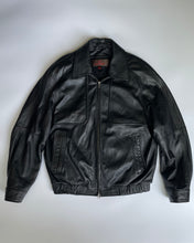 Load image into Gallery viewer, Classic Black Vintage Danier Leather Jacket
