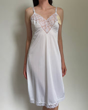 Load image into Gallery viewer, Vintage White Lace Slip Dress
