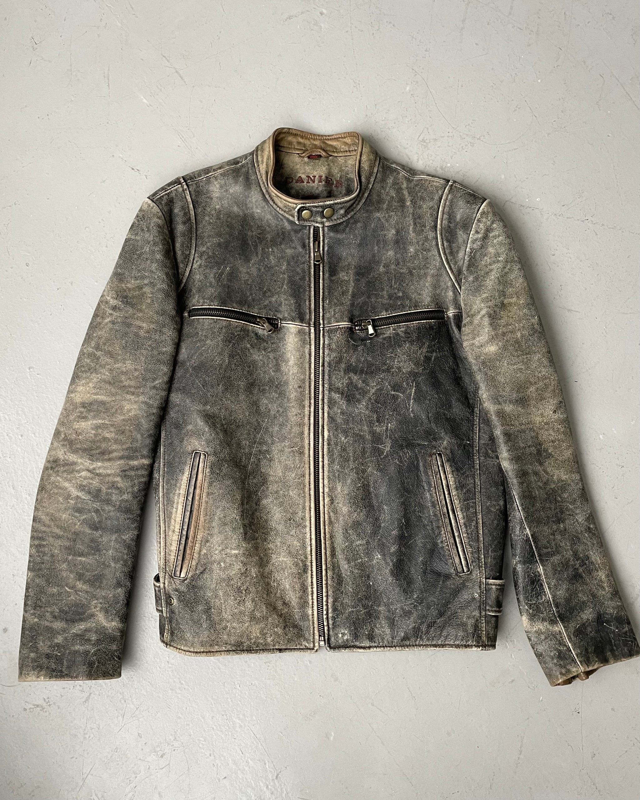 Deals Vintage rough leather jacket