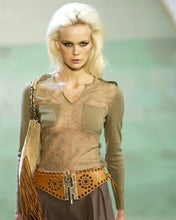 Load image into Gallery viewer, Valentino S/S 2003 Runway Lace Knit Top
