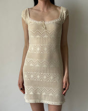 Load image into Gallery viewer, Vintage Crochet Mini Dress
