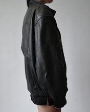 Load image into Gallery viewer, Danier Sport Leather Bomber Jacket
