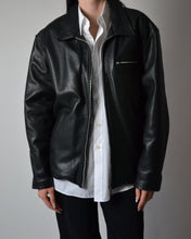 Load image into Gallery viewer, Black Leather Jacket
